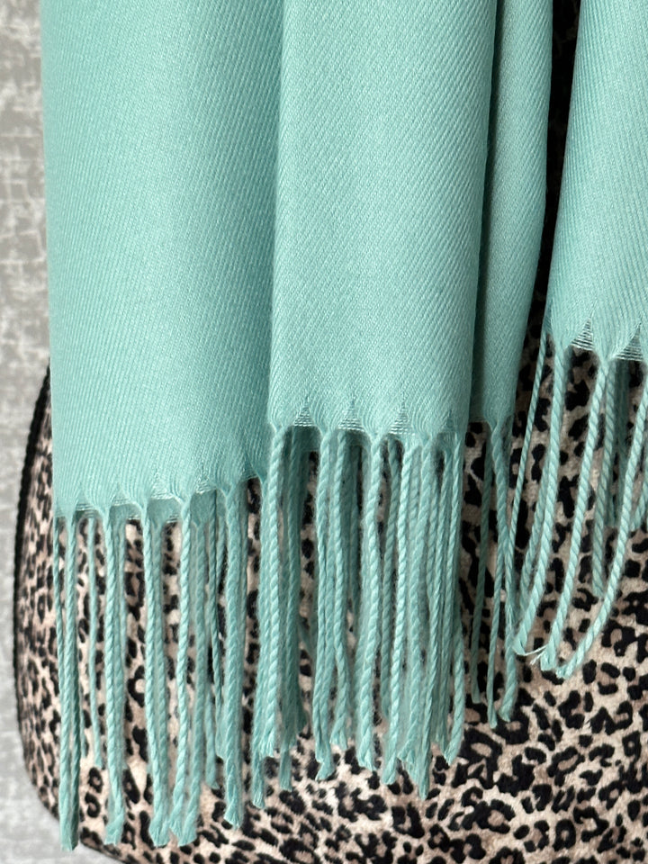 Luxury Pashmina Scarf - Ocean