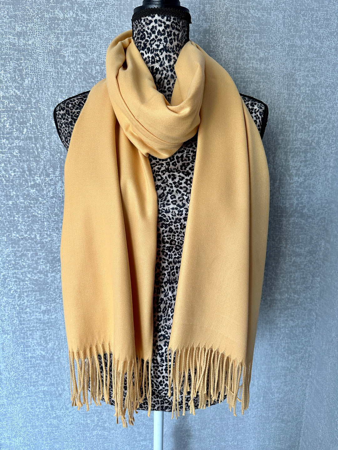 Luxury Pashmina Scarf - Golden