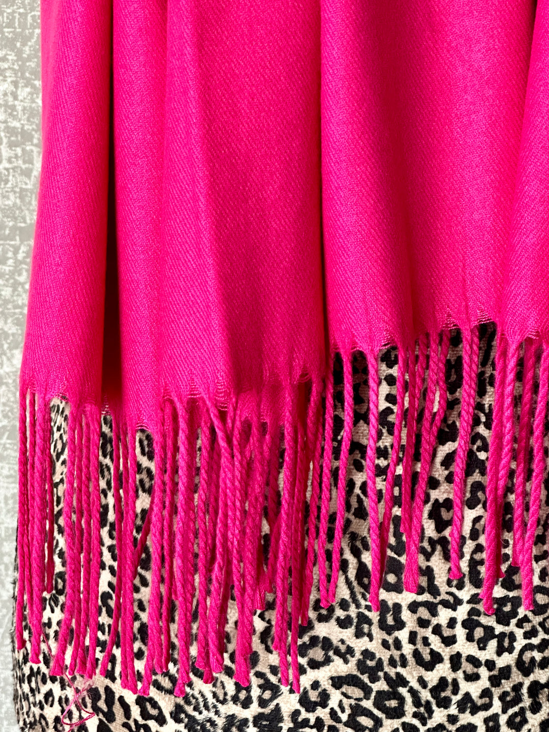 Luxury Pashmina Scarf - Magenta