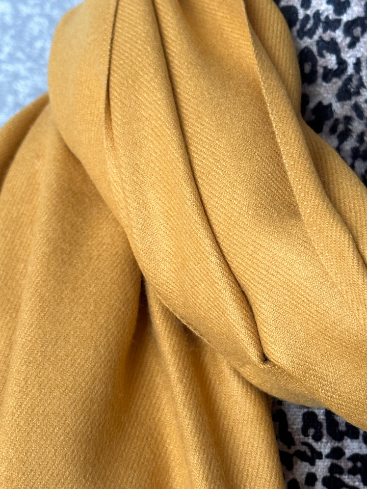 Luxury Pashmina Scarf - Golden