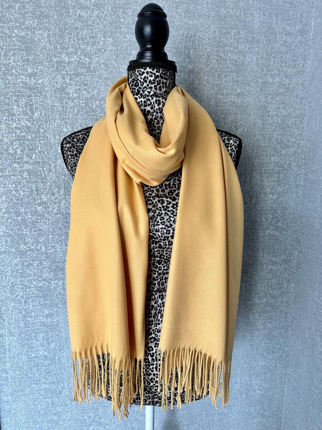 Luxury Pashmina Scarf - Golden