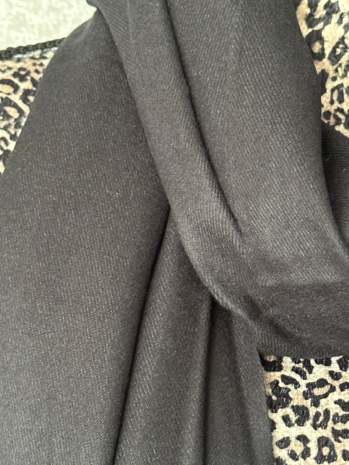 Luxury Pashmina Scarf - Black