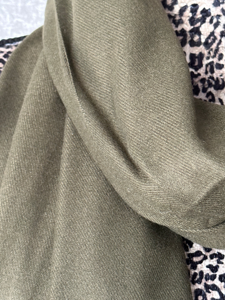 Luxury Pashmina Scarf - Moss