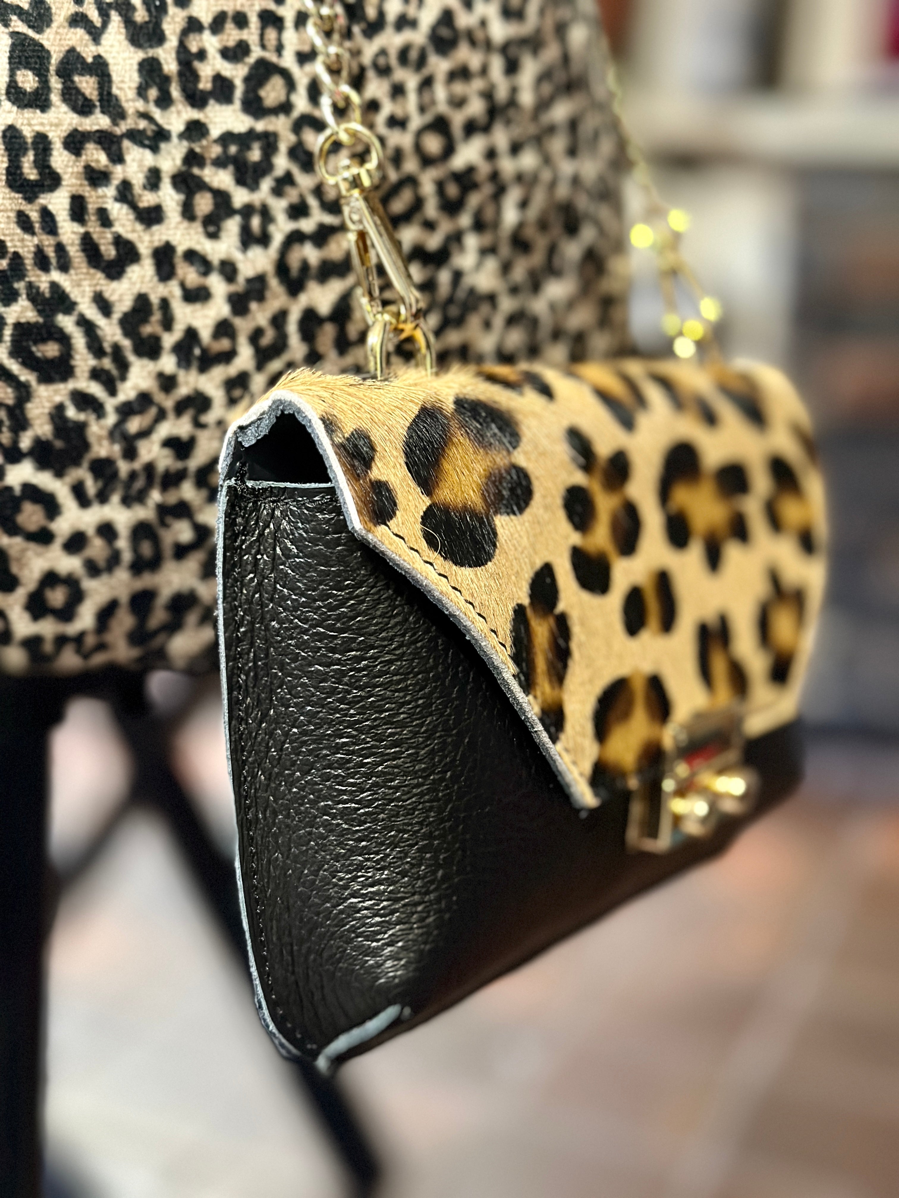 Dune leopard print clutch 2025 bag