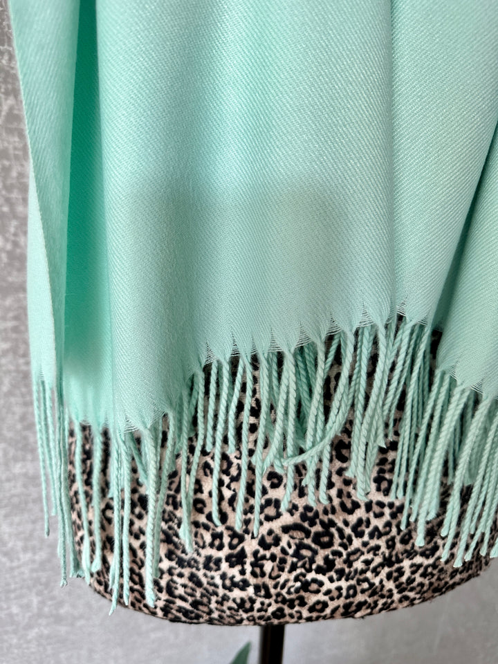 Luxury Pashmina Scarf - Mint