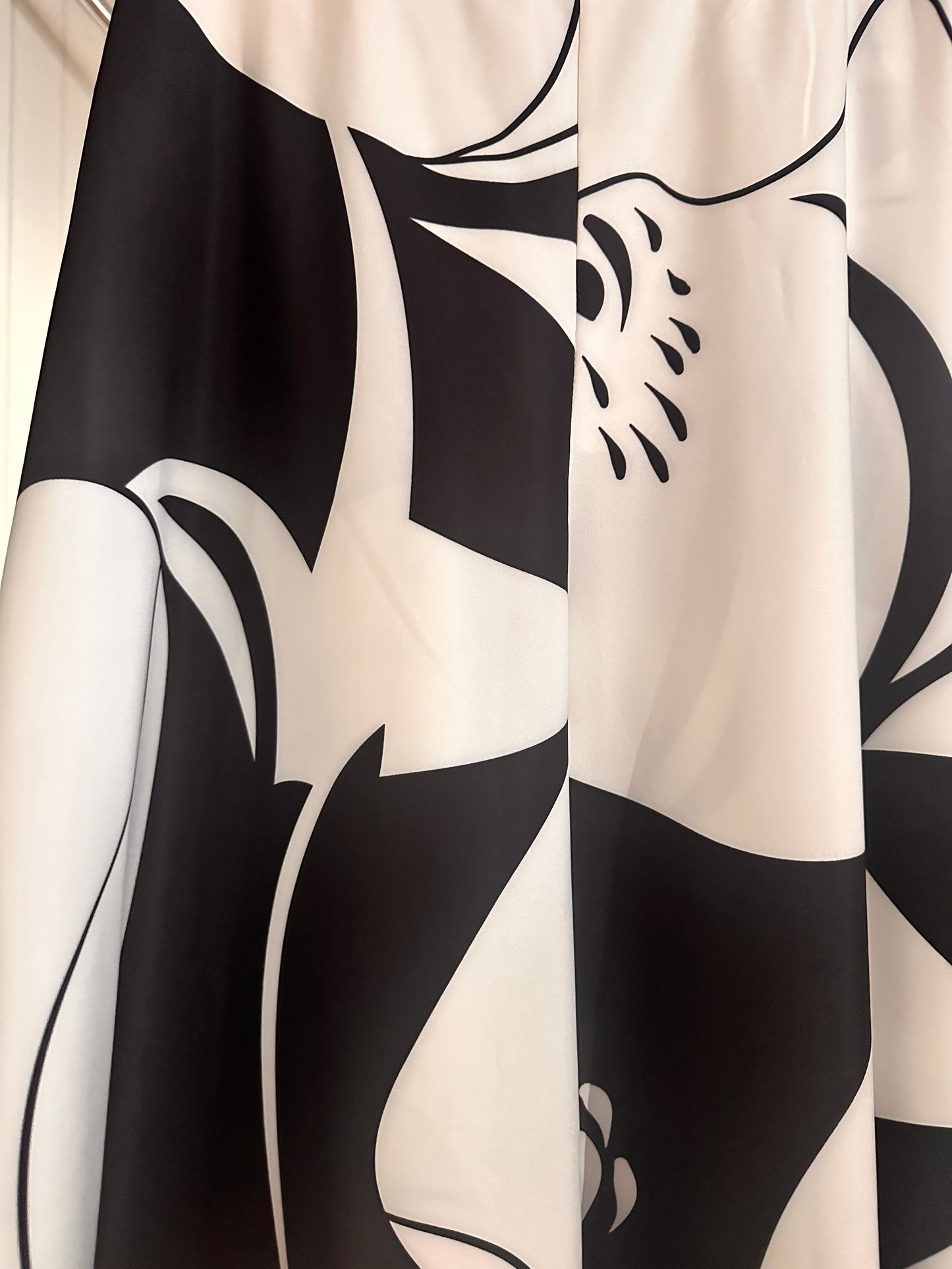 Black & White Wide Leg Trousers