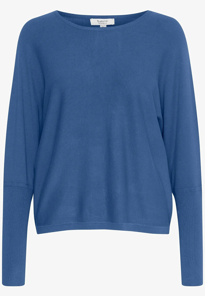 Byoung BYMMORLA Batwing Jumper, Denim