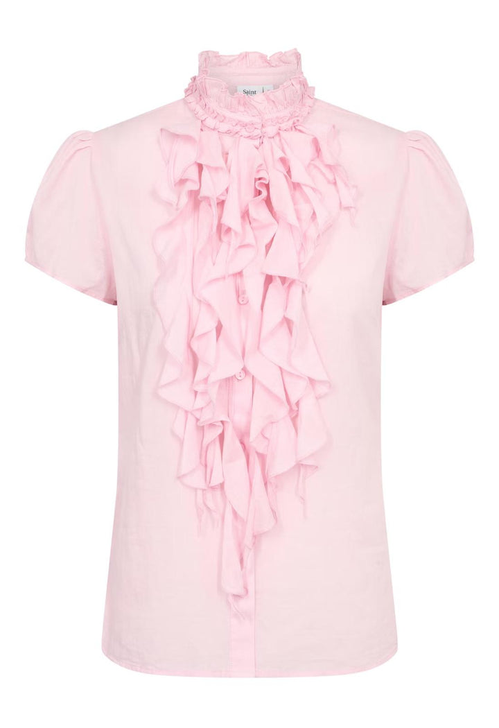 Saint Tropez TilliSZ Frill Blouse, Pink