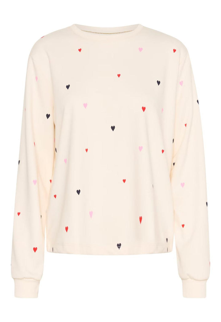 Saint Tropez Johanna SZ Sweatshirt, Hearts