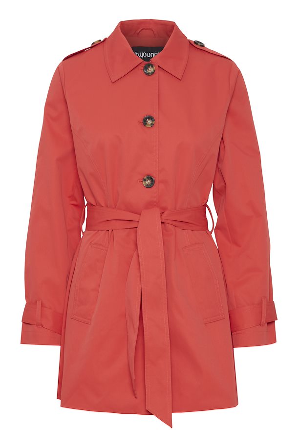 Byoung BYAMONA Trench coat - Cayenne