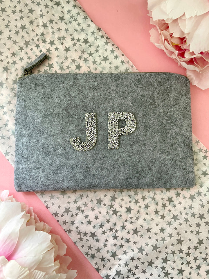 Personalised Initial Pouch Bag